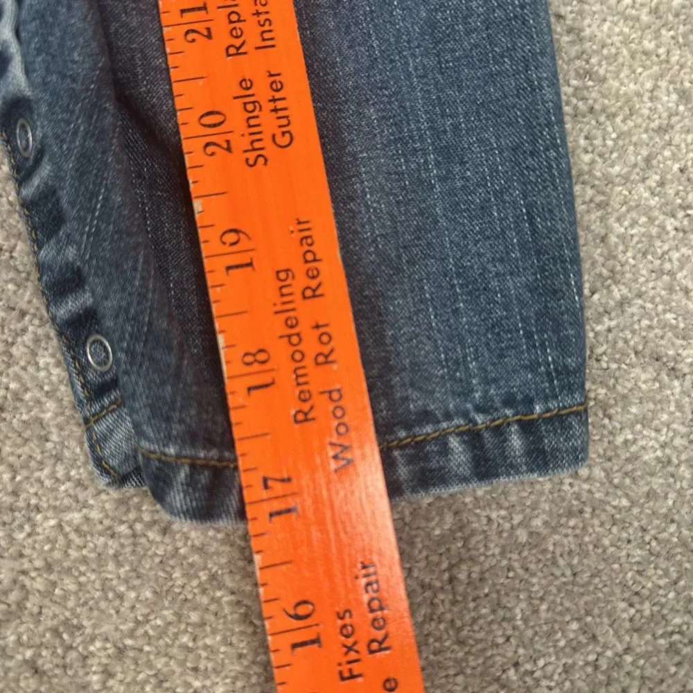 Old Navy Baby Blue Jean Overalls Adjustable Size‎ 0-3 Months